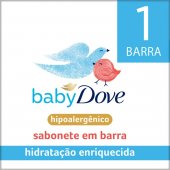 Sabonete em Barra Dove Baby Hidratação Enriquecida com 75g