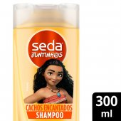 Shampoo Seda Juntinhos Moana Cachos Encantados com 300ml