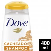 Shampoo Dove Texturas Reais Cacheados Óleo de Babosa 400ml