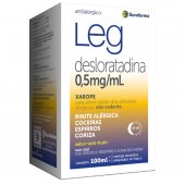 Leg Desloratadina 0,5mg Xarope 100ml