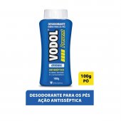 Desodorante em Pó para os Pés Vodol Prevent Original 100g