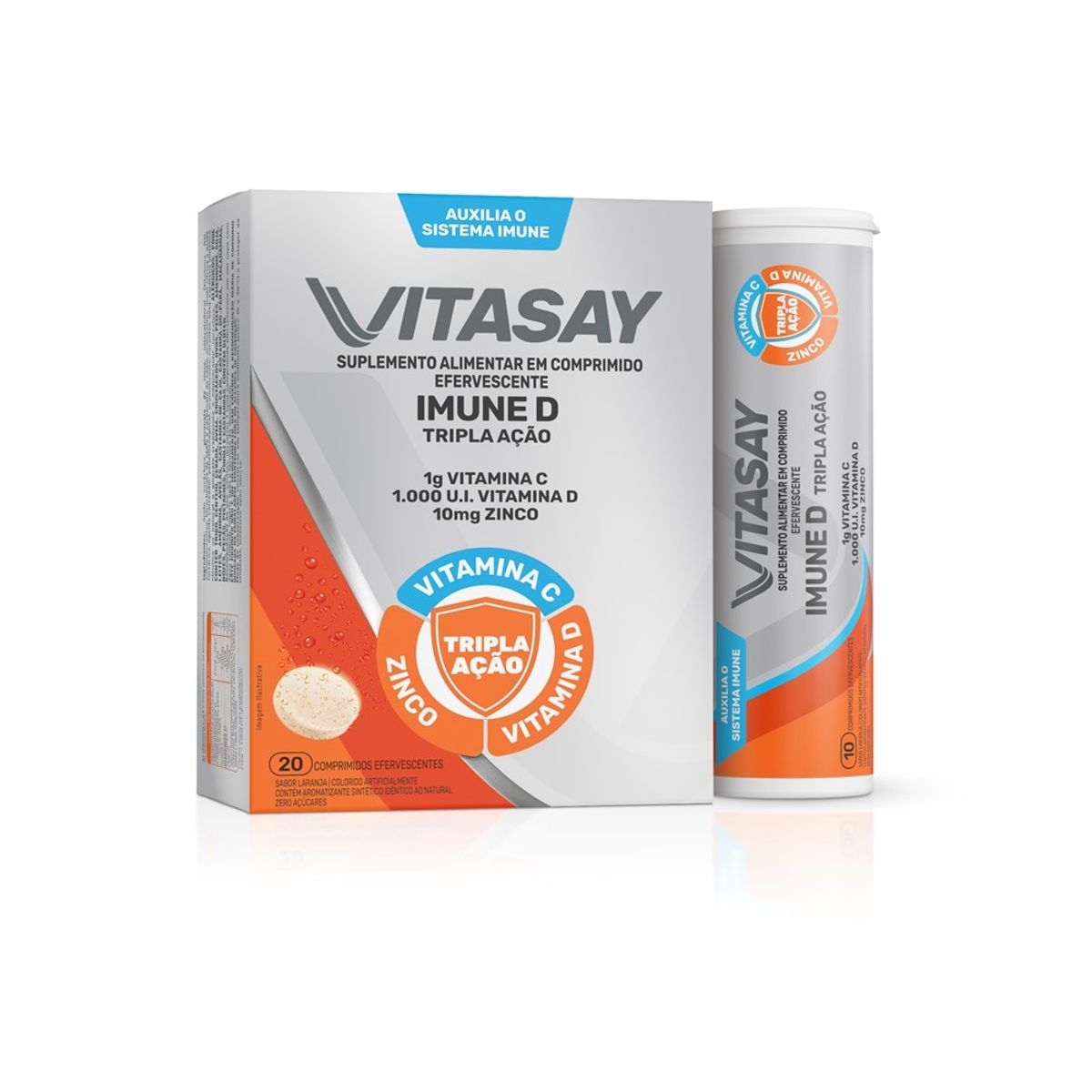 Suplemento Vitamínico Vitasay A-Z Energia 90 Comprimidos