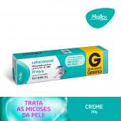 Cetoconazol 20mg/g Creme Dermatológico 30g Medley Genérico