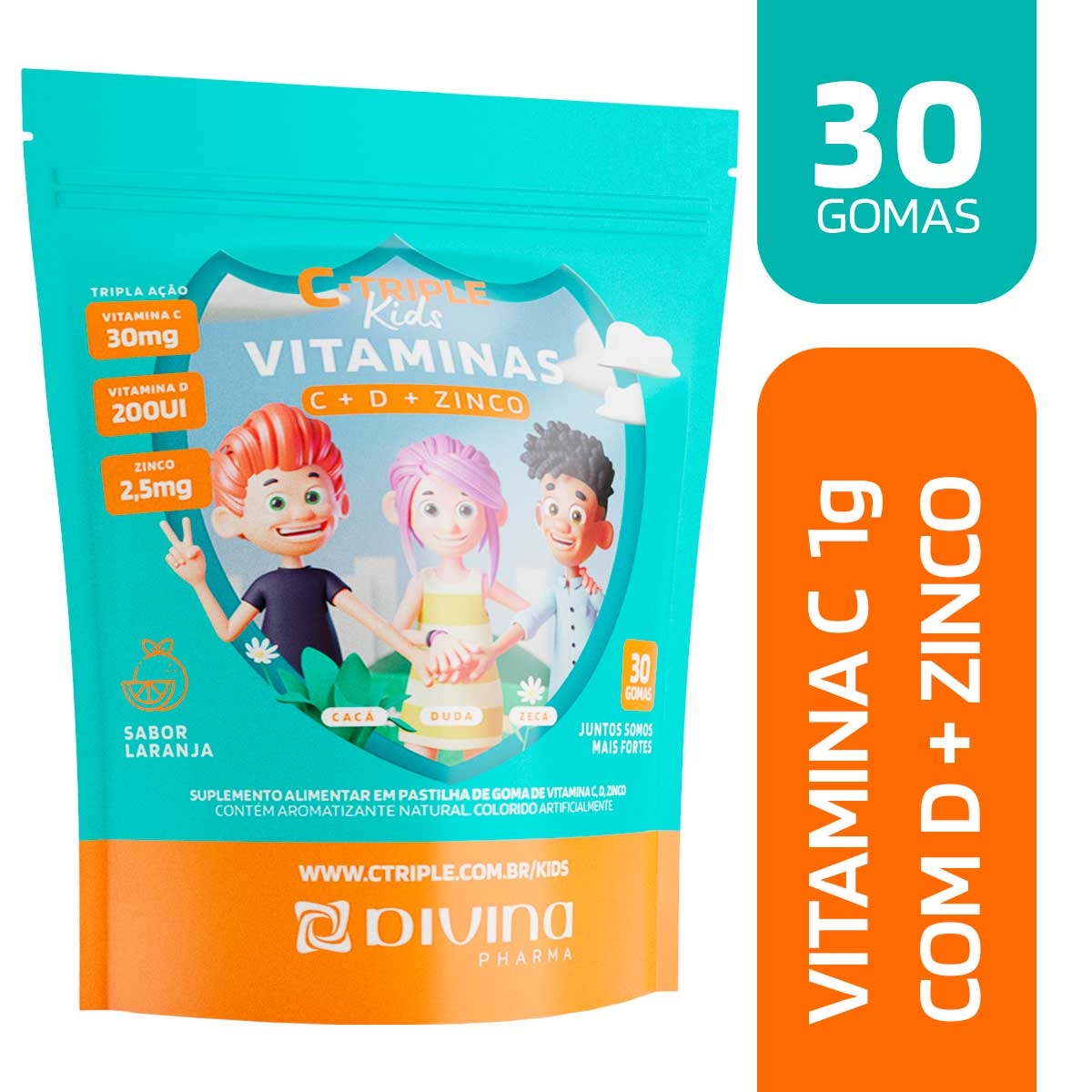 Suplemento Alimentar Dr. Good Vitamina C Kids com 60 Gomas