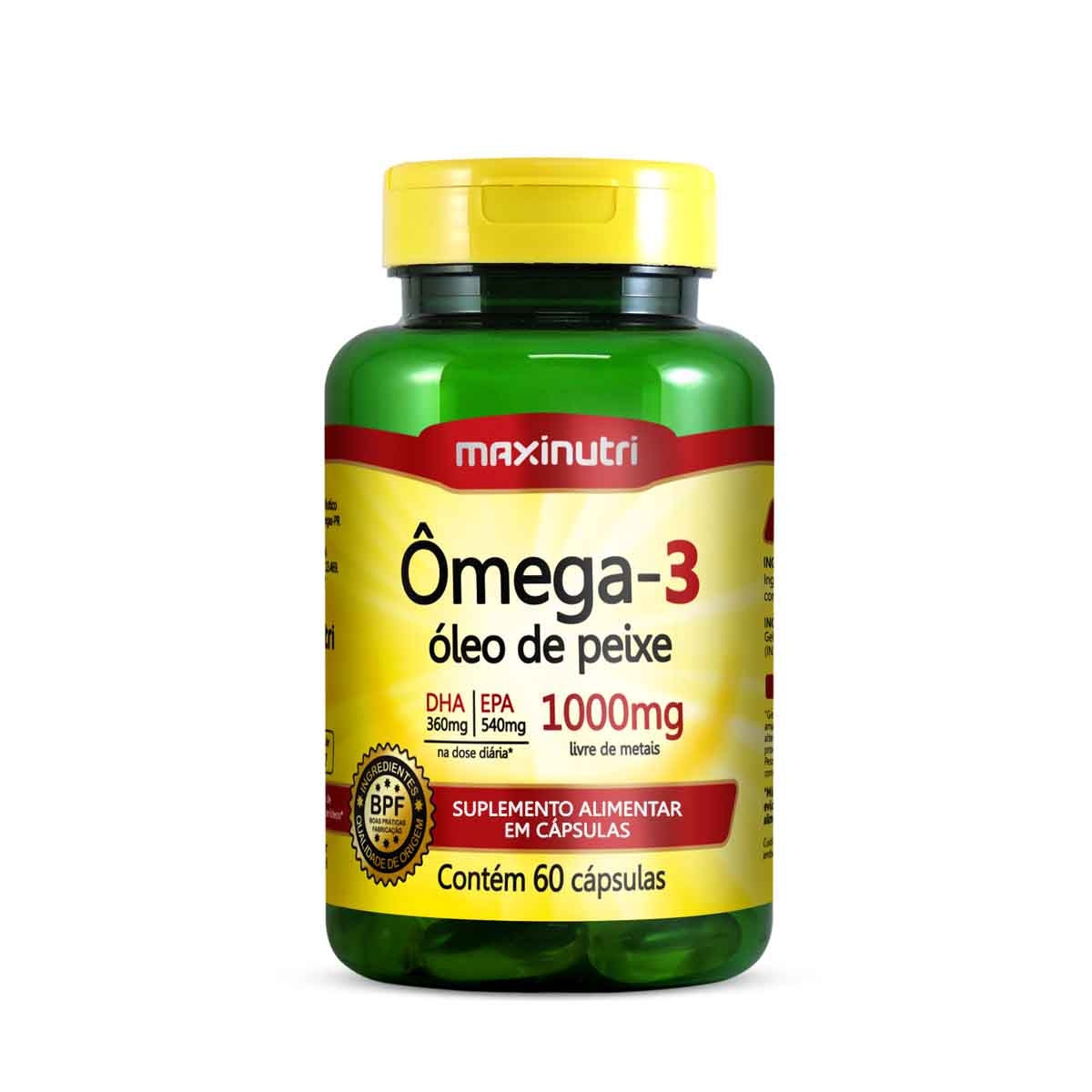 Ofertas de Ômega 3 Droga Raia frasco com 60 cápsulas