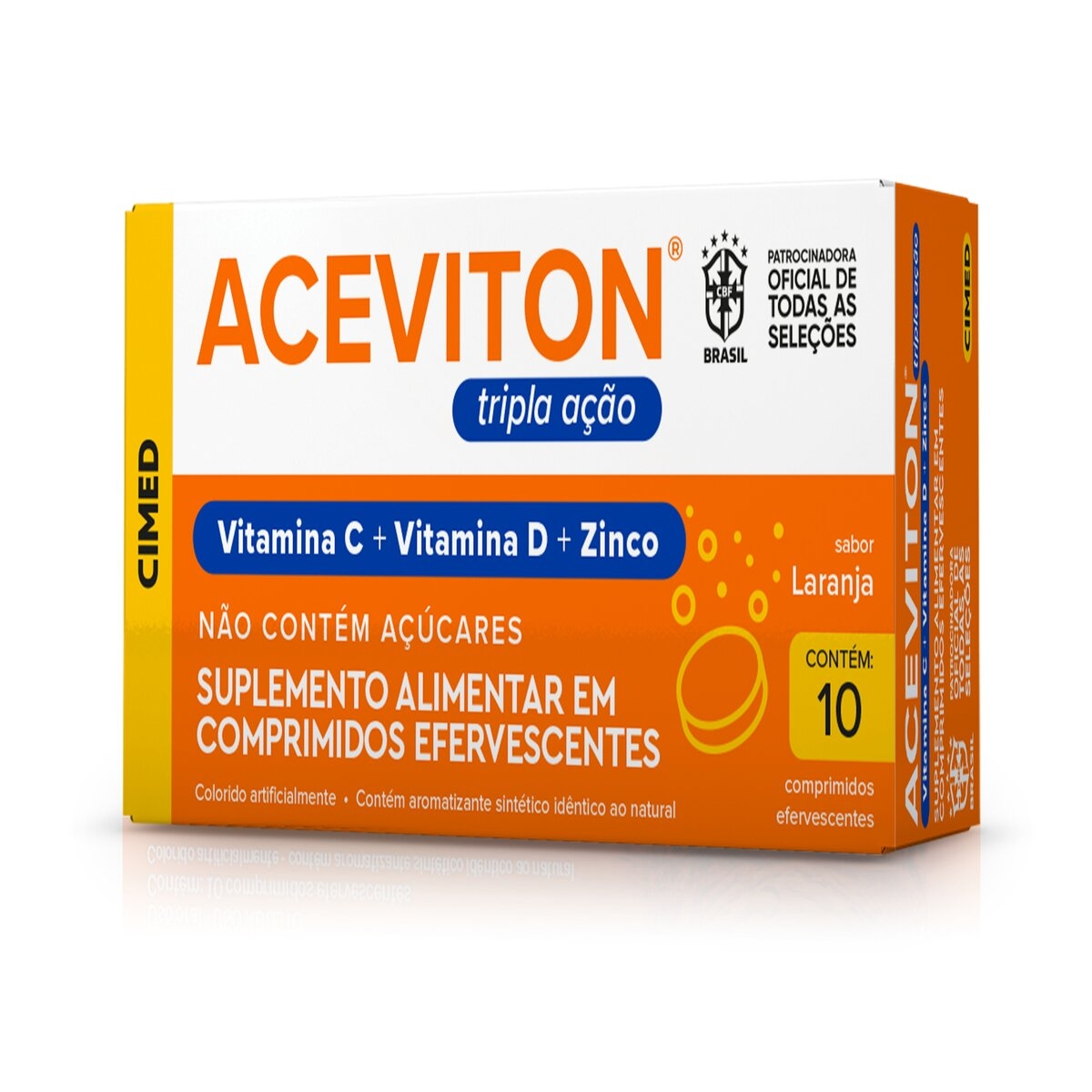 Melagrião® Vitamina C 1g Tripla Ação C+D+Zn 30 comprimidos - Catarinense  Nutrição