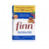 Adoçante em Pó Finn Sucralose 100 envelopes de 600 mg
