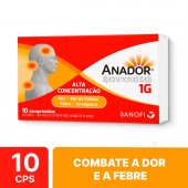 Anador 1G 10 comprimidos
