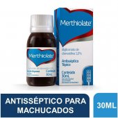 Antisséptico Tópico Merthiolate Solução com 30ml