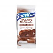 Bolinho Zero Açúcar SuaviPan Chocolate com Recheio de Chocolate 40g