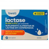 Lactase Bwell 10.000 U.FCC 4 comprimidos