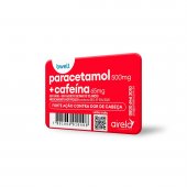 bwell Paracetamol 500mg + Cafeina 65mg 4 comprimidos