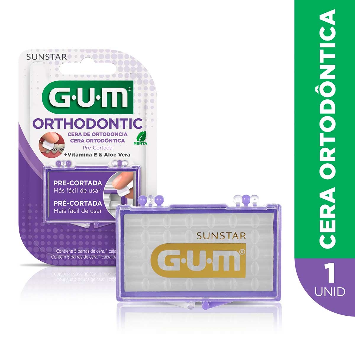 GUM GUM SUNSTAR: Fio Dental Ortodôntico (não precisa de passa-fio) - Dental  Oral Line
