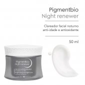 Clareador Noturno Pigmentbio Night Renewer com 50ml