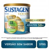 Complemento Alimentar Sustagen Senior Adultos 50+ Sem Sabor 370g