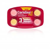 Coristina D Pro Cloridrato Fenillefrina 4mg + Paracetamol 400mg + Maleato de Clorfeniramina 4mg 4 comprimidos