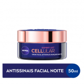 Creme Facial Antissinais Nivea Cellular Expert Lift Avançado Noite 50ml