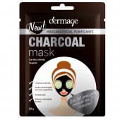 Máscara Facial Purificante Charcoal Mask Carvão Ativado Vegetal  com 1 unidade