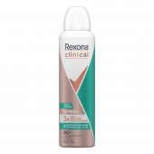 Desodorante Rexona Clinical Refresh Antitranspirante Aerosol Feminino 150ml