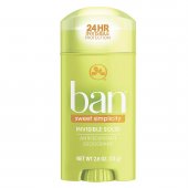 Desodorante Antitranspirante Sólido Ban Sweet Simplicity 73g