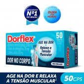 Dorflex analgésico e relaxante muscular 50 comprimidos