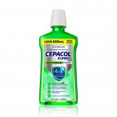 Enxaguante Antisséptico Bucal Cepacol Expert Menta Protect +Flúor 500ml
