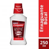 Enxaguante Antisséptico Bucal Colgate Luminous White Sem Álcool com 250ml