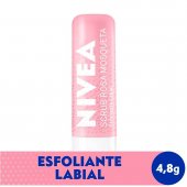 Esfoliante Labial Nivea Scrub Rosa Mosqueta com 4,8g