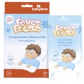 Fever Friends Compressa Refrescante Infantil 4 unidades
