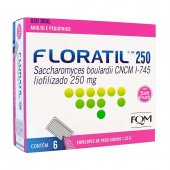 Probiótico Floratil AT 250mg em Pó 6 envelopes