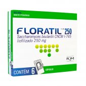 Probiótico Floratil AT 250mg 6 cápsulas
