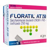 Probiótico Floratil AT 250mg 10 envelopes de 1,25mg