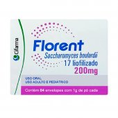 Probiótico Florent 200mg 4 envelopes de 1g