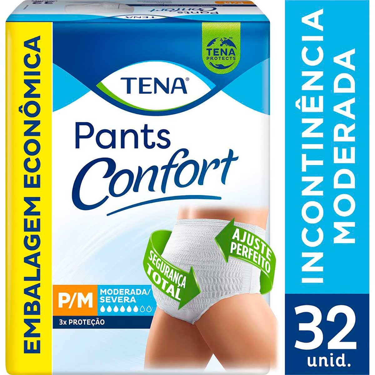 Calça Geriátrica Tena Pants Confort /G-Eg-32und - BH Fraldas - Sua Loja  Online de Fralda Infantil e Geriátrica