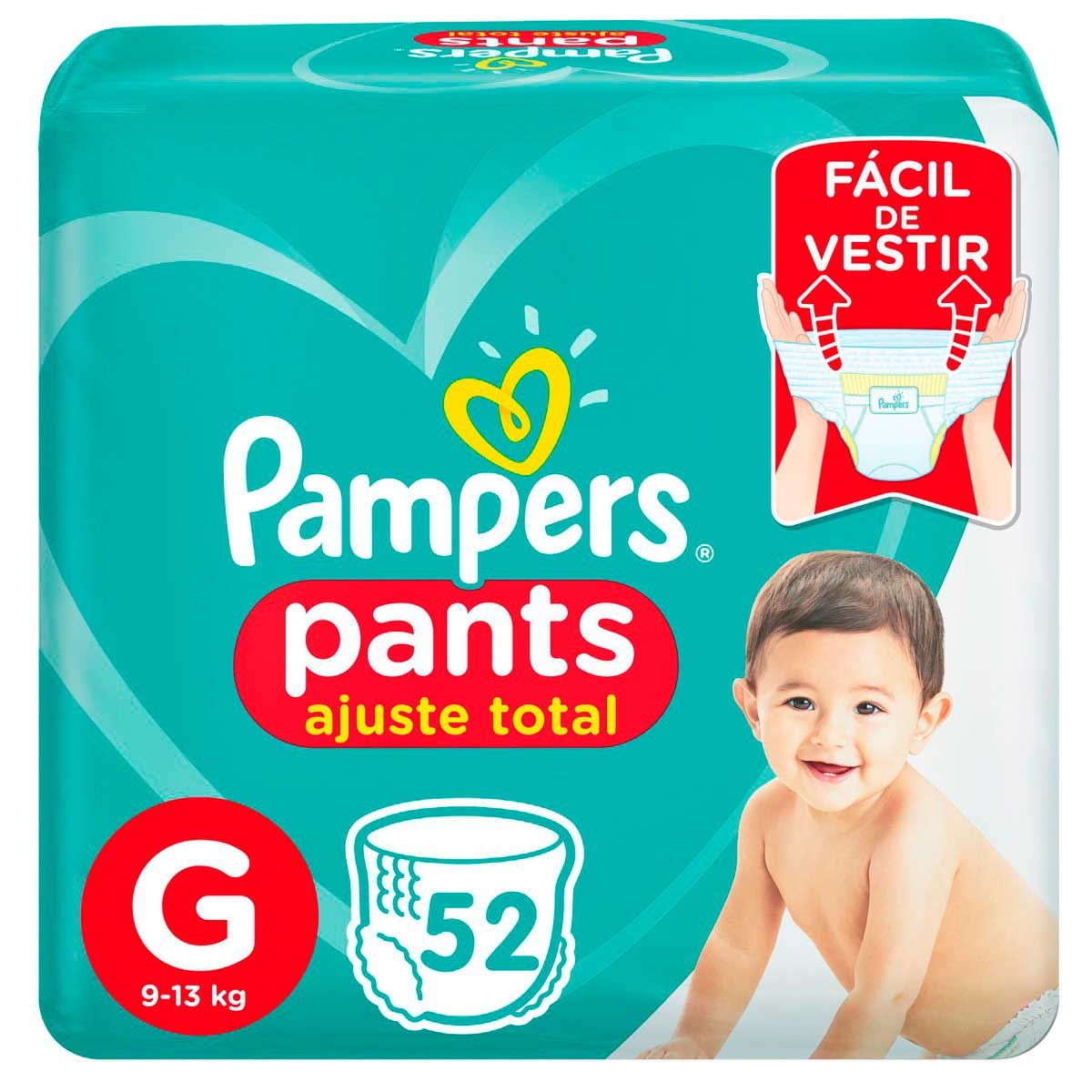 Compre Fralda Pampers Pants Ajuste Total G em promoção