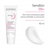 Gel Creme Antidescamação e Antivermelhidão Bioderma Sensibio DS+ com 40ml