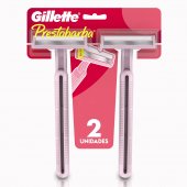Gillette Prestobarba Feminino Depilador Descartável com 2 unidades