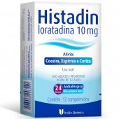 Histadin Loratadina 10mg 12 comprimidos