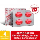 Ibuflex Ibuprofeno 400mg 4 cápsulas