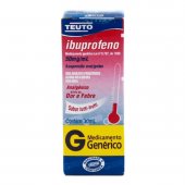 Ibuprofeno 50mg/ml Suspensão Oral 30ml Teuto Genérico