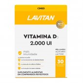 Vitamina D Lavitan Cimed 2.000UI 30 comprimidos