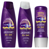 Kit Aussie Botox Shampoo 360ml + Condicionador 360ml + Creme 3 Minutos Milagrosos 236ml