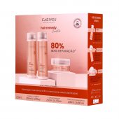 Kit Cadiveu Professional Hair Remedy Reparação Shampoo 250ml + Condicionador 250ml + Máscara 200ml