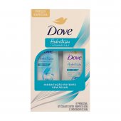 Kit Dove Hidratação + Vitaminas A & E Shampoo 400ml + Condicionador 200ml