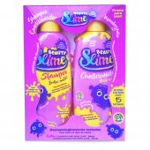 Kit Infantil Beauty Slime Pink Neon Shampoo 200ml + Condicionador 200ml