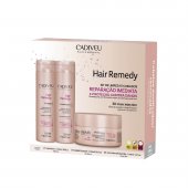 Kit Cadiveu Home Care Hair Remedy com 1 Shampoo 215ml + Condicionador 215ml + Máscara 200ml