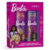 Kit Impala Barbie Cachos do Poder Shampoo + Condicionador 250ml cada