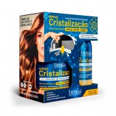 Kit Nano Cristalização Capilar Forever Liss Shampoo com 300ml + Máscara com 500g