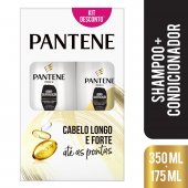 Kit Pantene Hidro-Cauterização Shampoo com 350ml + Condicionador com 175ml