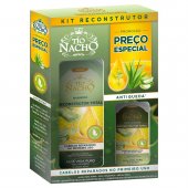 Kit Tio Nacho Recosntrutor Total Shampoo 415ml + Condicionador 200ml